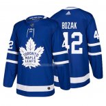 Maglia Hockey Toronto Maple Leafs Tyler Bozak Home 2017-2018 Blu