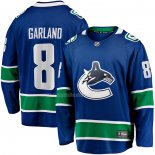 Maglia Hockey Vancouver Canucks Conor Garland Home Breakaway Blu