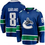Maglia Hockey Vancouver Canucks Conor Garland Home Breakaway Blu