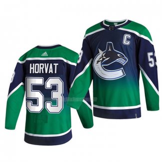 Maglia Hockey Vancouver Canucks Horvat Verde