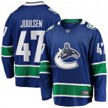Maglia Hockey Vancouver Canucks Noah Juulsen Home Premier Breakaway Blu