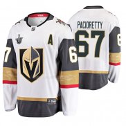 Maglia Hockey Vegas Golden Knights Away Max Pacioretty Stanley Cup Playoffs Bianco