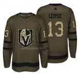 Maglia Hockey Vegas Golden Knights Brendan Leipsic Salute To Service Verde Militare