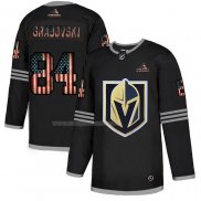 Maglia Hockey Vegas Golden Knights Grabovski 2020 USA Flag Nero