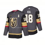 Maglia Hockey Vegas Golden Knights James Neal Steel Vegas Centennial 2017-2018 Gris