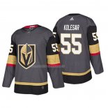 Maglia Hockey Vegas Golden Knights Keegan Kolesar Home Autentico Giocatore Gris