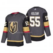 Maglia Hockey Vegas Golden Knights Keegan Kolesar Home Autentico Giocatore Gris