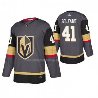 Maglia Hockey Vegas Golden Knights Pierre Edouard Bellemare Autentico Gris