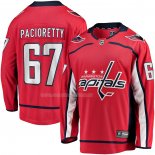 Maglia Hockey Vegas Washington Capitals Max Pacioretty Home Breakaway Rosso