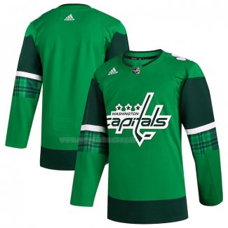 Maglia Hockey Washington Capitals 2023 St. Patrick's Day Autentico Personalizzate Verde
