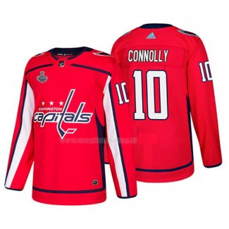 Maglia Hockey Washington Capitals Brett Connolly Bound Patch Stanley Cup Final Rosso