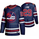 Maglia Hockey Winnipeg Jets Patrik Laine Heritage Classic 2019-20 Blu
