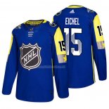 Maglia Hockey 2018 All Star Buffalo Sabres Jack Eichel Blu