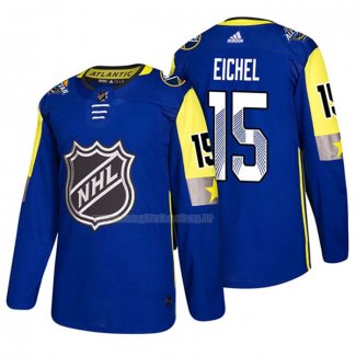 Maglia Hockey 2018 All Star Buffalo Sabres Jack Eichel Blu