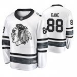 Maglia Hockey 2019 All Star Chicago Blackhawks Patrick Kane Bianco