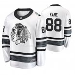 Maglia Hockey 2019 All Star Chicago Blackhawks Patrick Kane Bianco