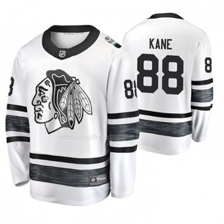 Maglia Hockey 2019 All Star Chicago Blackhawks Patrick Kane Bianco