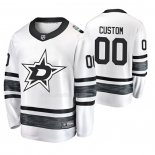 Maglia Hockey 2019 All Star Dallas Stars Personalizzate Bianco