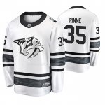 Maglia Hockey 2019 All Star Nashville Predators Pekke Rinne Bianco