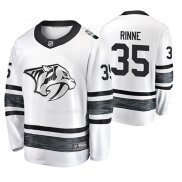 Maglia Hockey 2019 All Star Nashville Predators Pekke Rinne Bianco