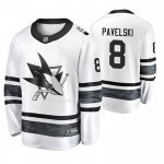 Maglia Hockey 2019 All Star San Jose Sharks Joe Pavelski Bianco