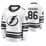 Maglia Hockey 2019 All Star Tampa Bay Lightning Nikita Kucherov Bianco