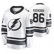 Maglia Hockey 2019 All Star Tampa Bay Lightning Nikita Kucherov Bianco