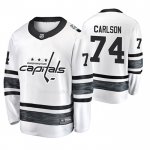 Maglia Hockey 2019 All Star Washington Capitals John Carlson Bianco