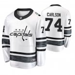 Maglia Hockey 2019 All Star Washington Capitals John Carlson Bianco