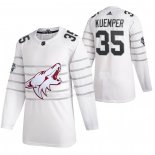 Maglia Hockey 2020 All Star Arizona Coyotes Kuemper Autentico Bianco