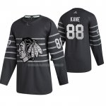 Maglia Hockey 2020 All Star Chicago Blackhawks Patrick Kane Autentico Gris