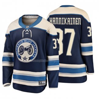Maglia Hockey Bambino Columbus Blue Jackets Markus Hannikainen 2019 Alternato Breakaway Blu
