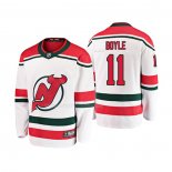 Maglia Hockey Bambino New Jersey Devils Brian Boyle Alternato Breakaway Bianco