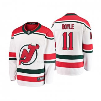 Maglia Hockey Bambino New Jersey Devils Brian Boyle Alternato Breakaway Bianco