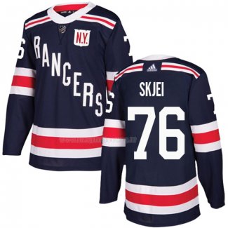 Maglia Hockey Bambino New York Rangers Brady Skjei Autentico 2018 Winter Classic Blu