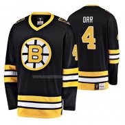 Maglia Hockey Boston Bruins Bobby Orr 1962 Heritage Premier Breakaway Nero