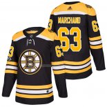 Maglia Hockey Boston Bruins Brad Marchand Home Autentico 2018 Nero
