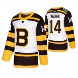 Maglia Hockey Boston Bruins Chris Wagner 2019 Winter Classic Bianco