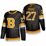Maglia Hockey Boston Bruins John Moore Alternato 2019-20 Nero