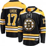 Maglia Hockey Boston Bruins Milan Lucic Home Breakaway Nero