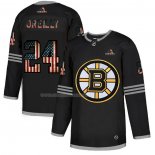 Maglia Hockey Boston Bruins Terry O'reilly 2020 USA Flag Nero