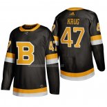 Maglia Hockey Boston Bruins Torey Krug Alternato 2019-20 Nero