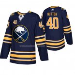 Maglia Hockey Buffalo Sabres Carter Hutton Home Autentico Blu