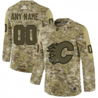 Maglia Hockey Calgary Flames 2019 Salute To Service Personalizzate Camuffamento