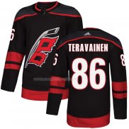 Maglia Hockey Carolina Hurricanes Teuvo Teravainen Autentico Alternato Nero