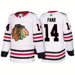 Maglia Hockey Chicago Blackhawks Richard Panik Away 2018 Bianco