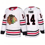 Maglia Hockey Chicago Blackhawks Richard Panik Away 2018 Bianco