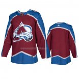 Maglia Hockey Colorado Avalanche Home Autentico Blank Rosso