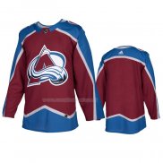 Maglia Hockey Colorado Avalanche Home Autentico Blank Rosso