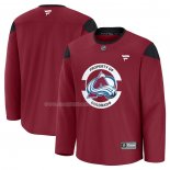 Maglia Hockey Colorado Avalanche Practice Rosso